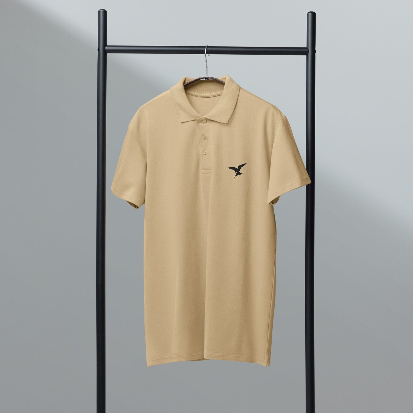 GPW Classic Polo Shirt Desert Sand w/ Black Icon