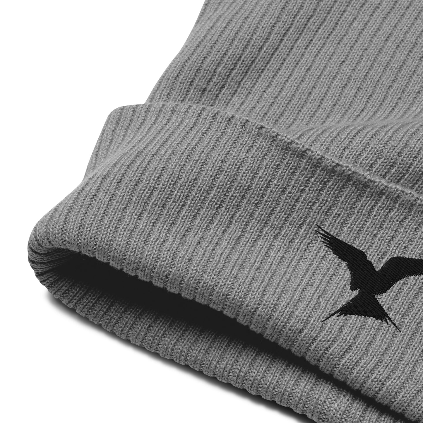 GPW Organic Ribbed Beanie Grey w/Black icon