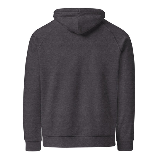 GPW Vivid Embroidered Eco Hoodie Dark Grey Melange 01