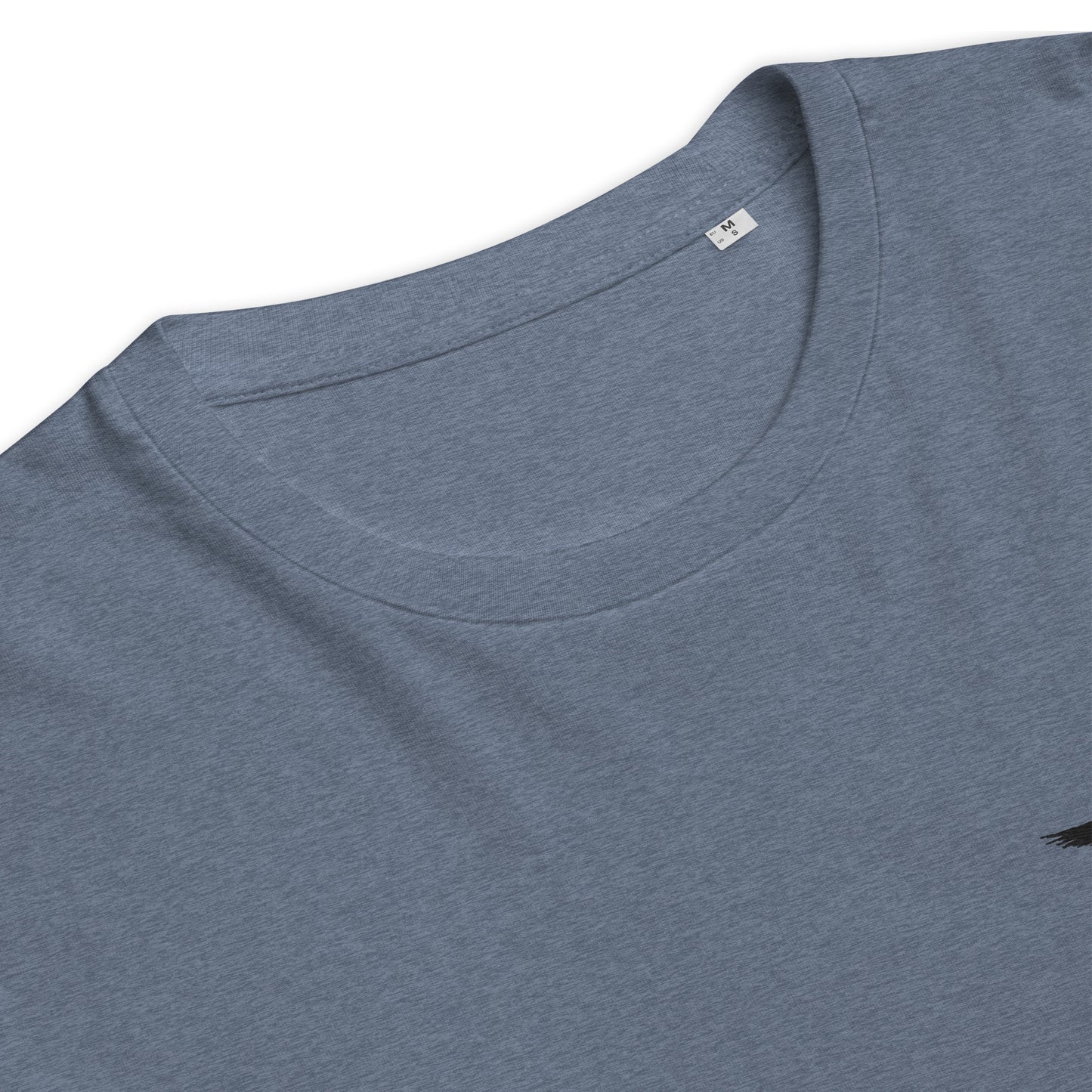 GPW Classic Embroidered Organic Cotton T-shirt Dark Heather Blue