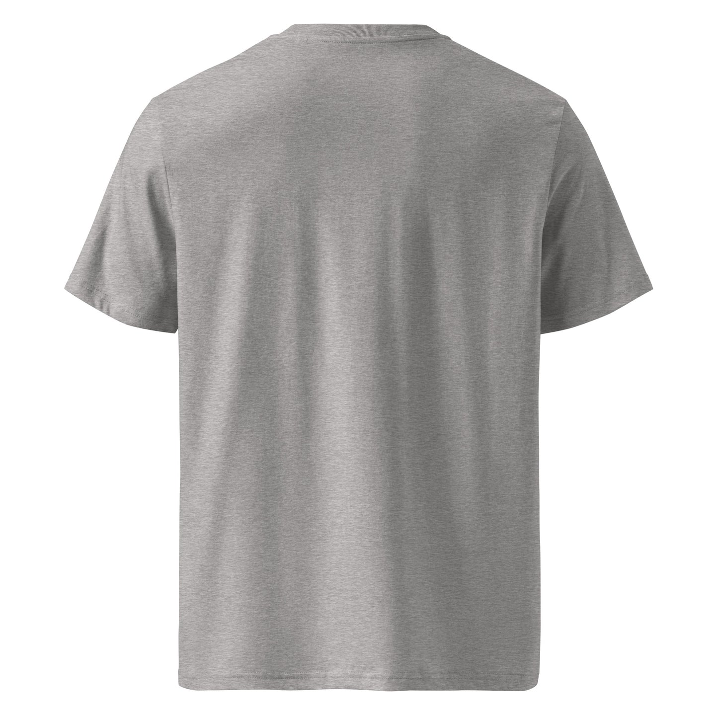 GPW Classic Embroidered Organic Cotton T-shirt Light Heather Grey