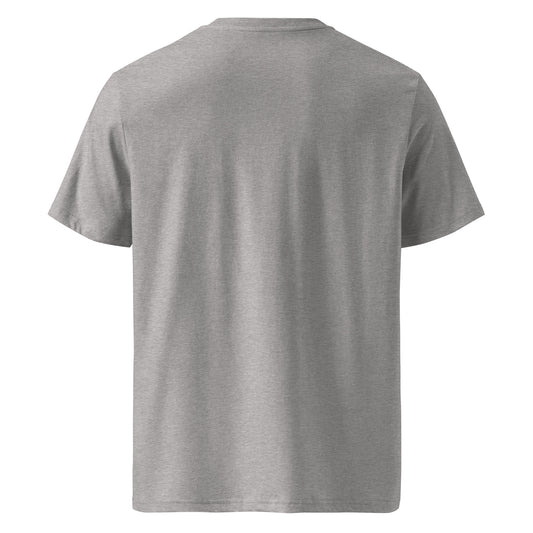 GPW Classic Embroidered Organic Cotton T-shirt Light Heather Grey
