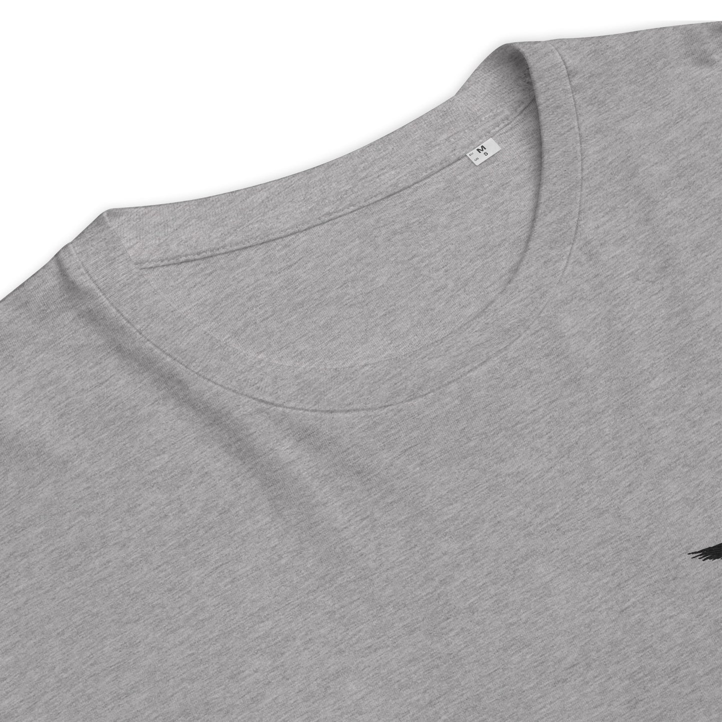 GPW Classic Embroidered Organic Cotton T-shirt Light Heather Grey