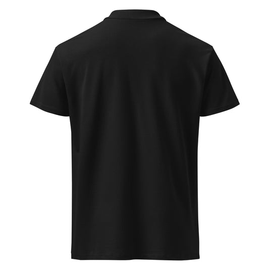 GPW Classic Polo Shirt Black w/ Light Grey Icon