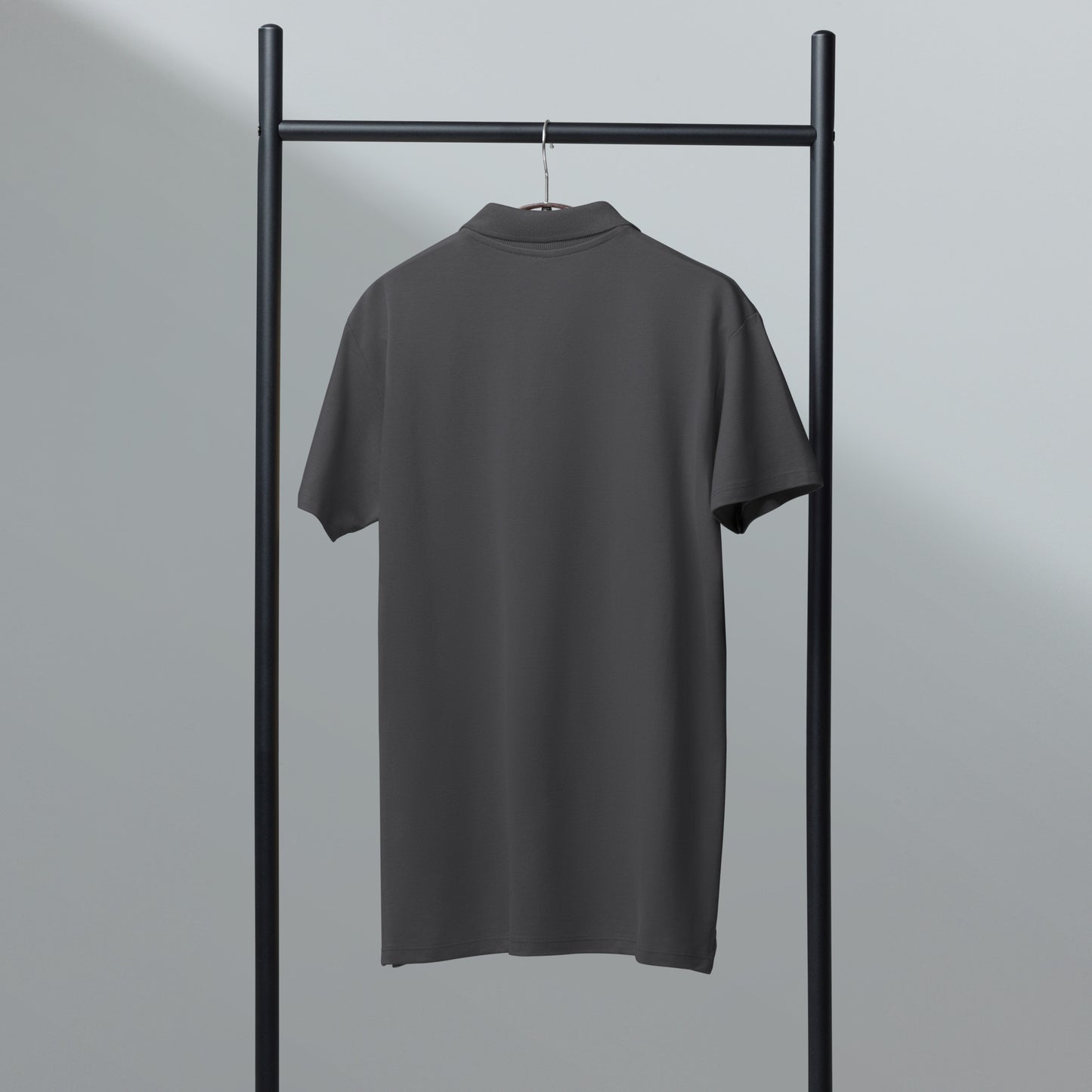 GPW Classic Polo Shirt Graphite Grey w/ Light Grey Icon