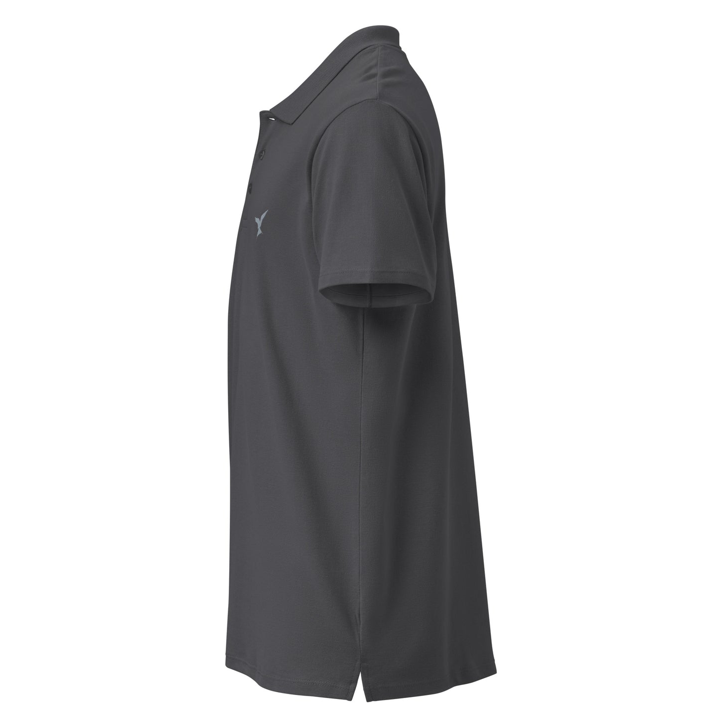 GPW Classic Polo Shirt Graphite Grey w/ Light Grey Icon